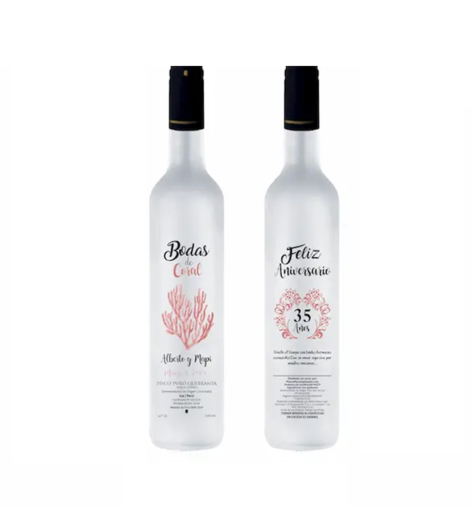 pisco aniversario bodas