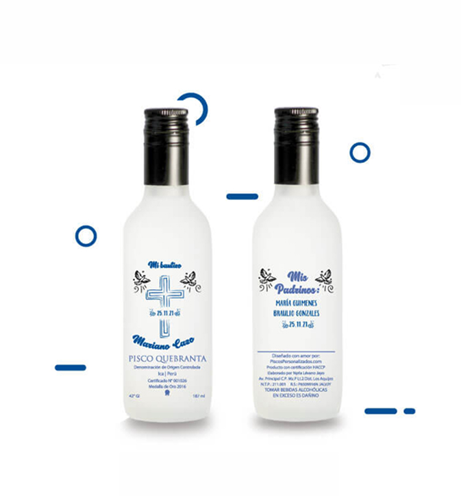 piscos para bautizo