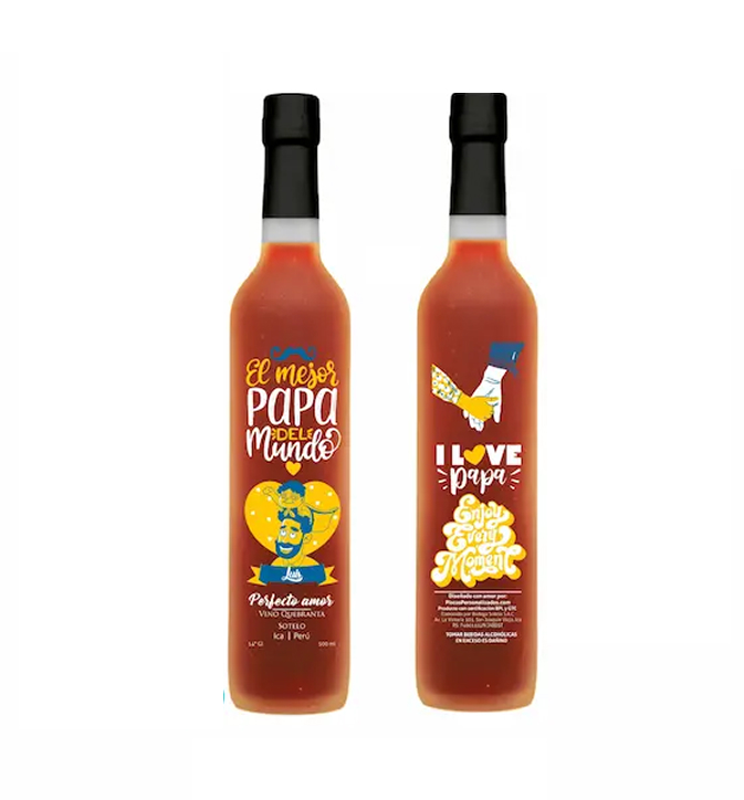 vinos personalizados para el dia del padre