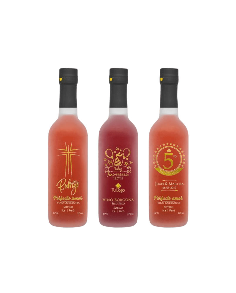 botellas de vinos personalizados