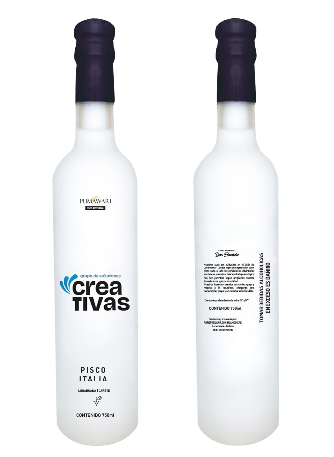 piscos personalizados para empresas